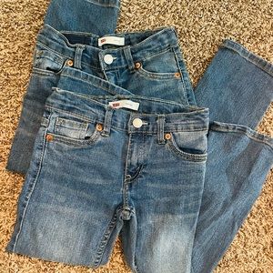 Levi’s boys 511 slim size 5 reg. Lot of 2